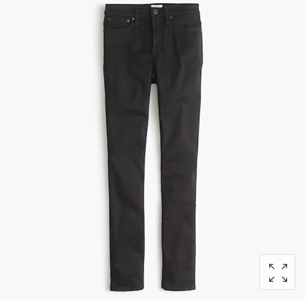 J.Crew 9” High-rise Toothpick Jean